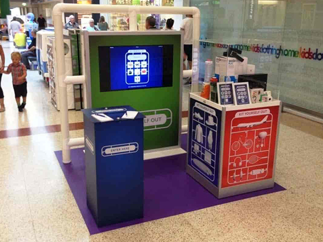 Shopping Mall Entry Box Kit