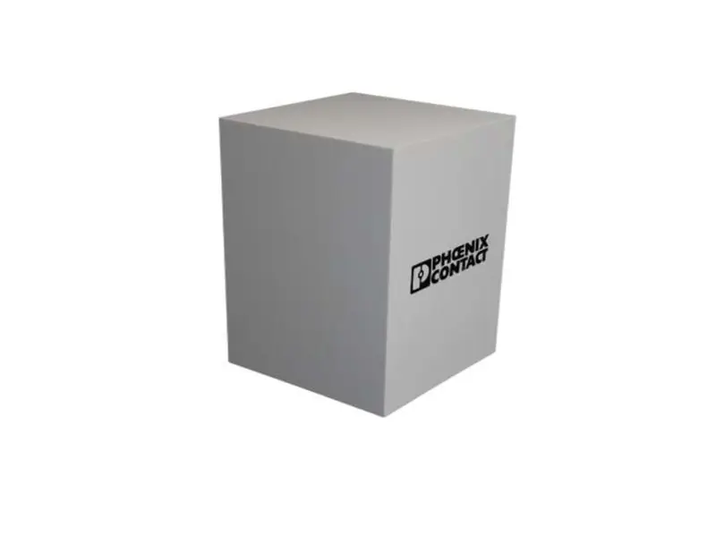 Small acrylic plinth with computer cut vinyl lettering