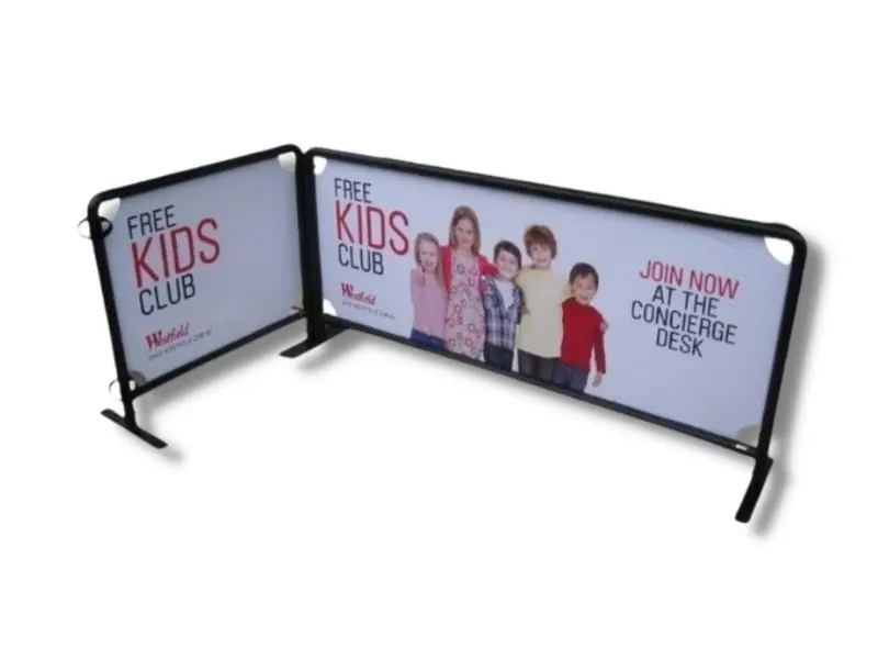 Westfield Free Kids Club cafe barriers