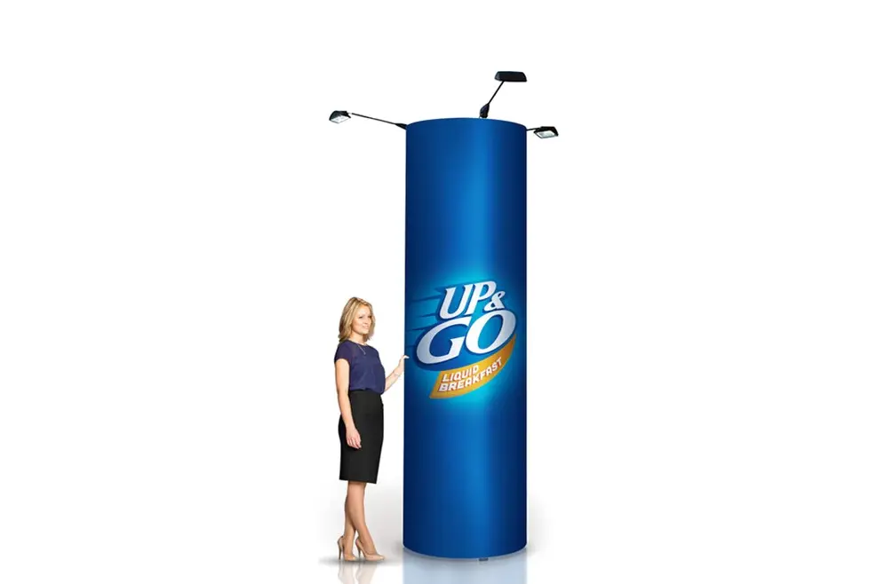Standard tower size is 600mm diameter and 3m high