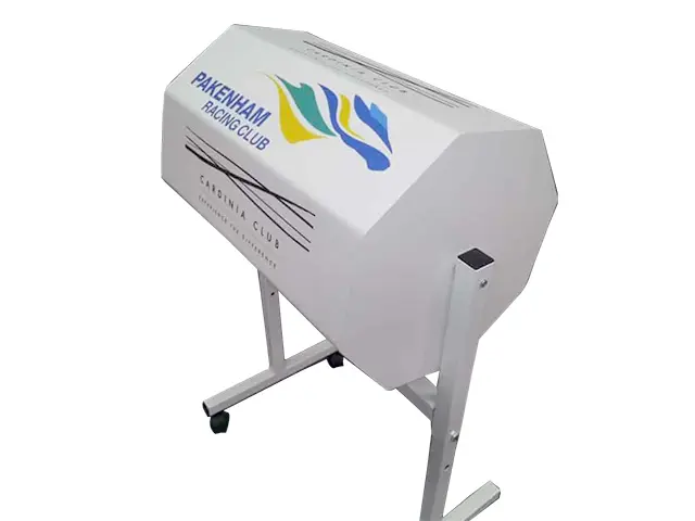 Entry Barrel Graphic Wrapped
