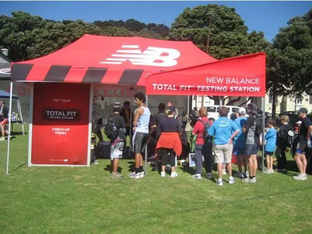 Outdoor marquees, flags, banners