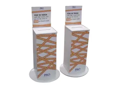 Entry Boxes with Round Bases