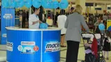 Pop Up Counter Round In Shopping Mall