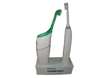 Giant Toothbrushes on Turntables