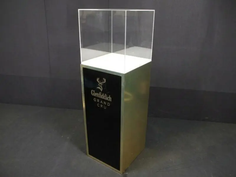 Laser Cut Acrylic Lettering on Plinth