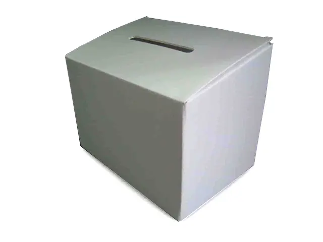 Corflute Entry Box
