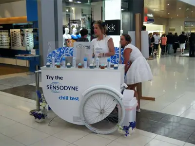 Custom Display Trolley
