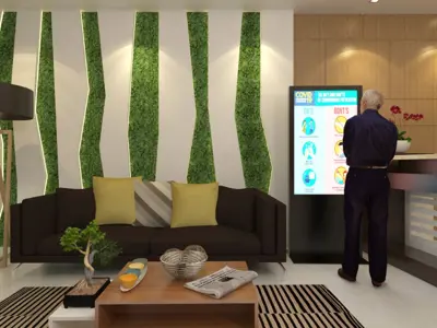 Digital LED Interior Design Screen
