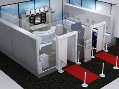 Red Carpet Booth Concept