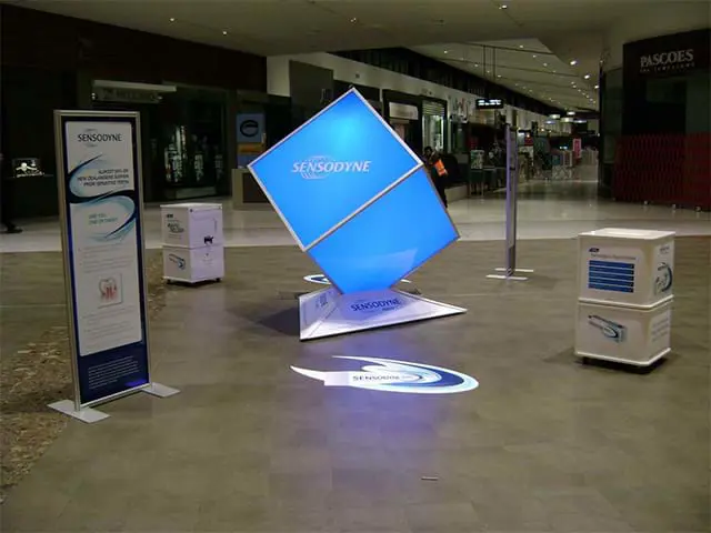 Mall Display for Sensodyne