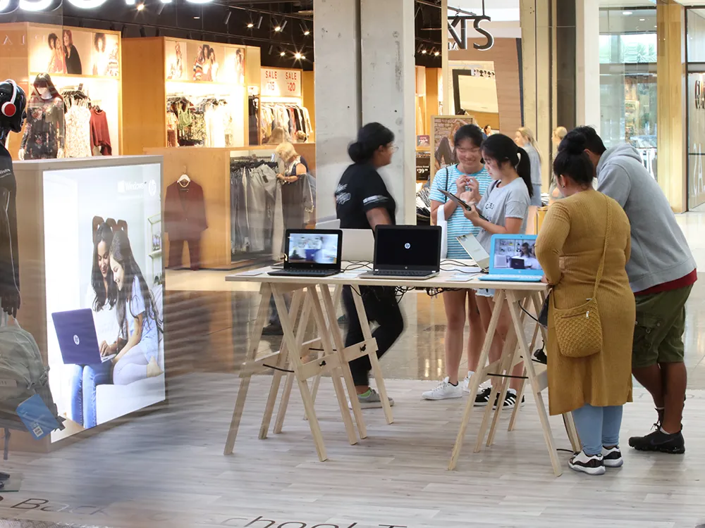 A display built by Displays 2 Go