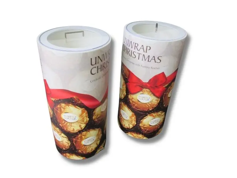 Standard size wheeled sampling bin with lid