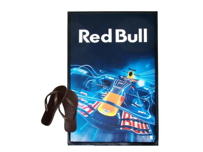 Printed Floor Mat Red Bull