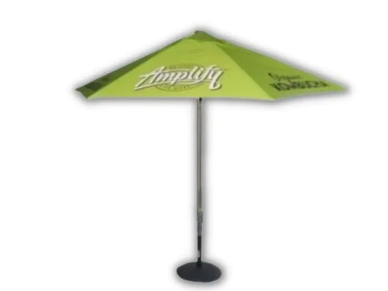 Printed Green Umbrella