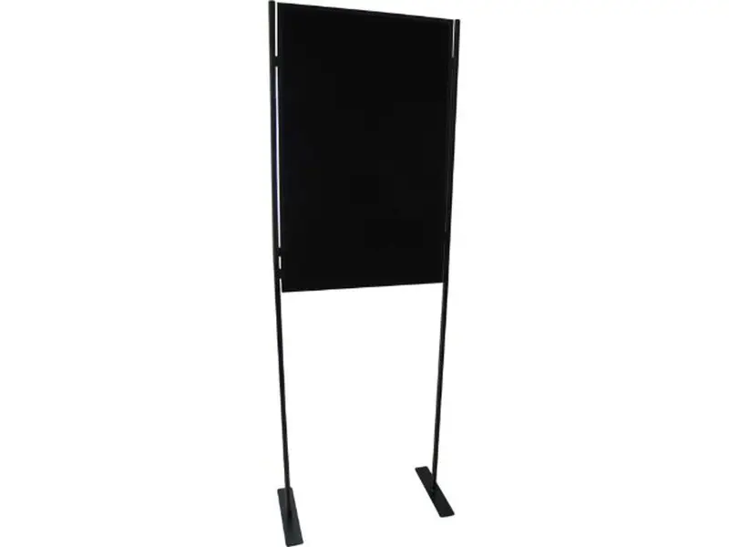 Free-standing notice board