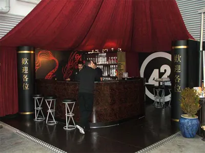 Themed Bar Display