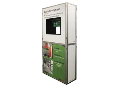 Display Stand with Screen