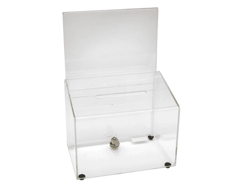 Acrylic entry boxes
