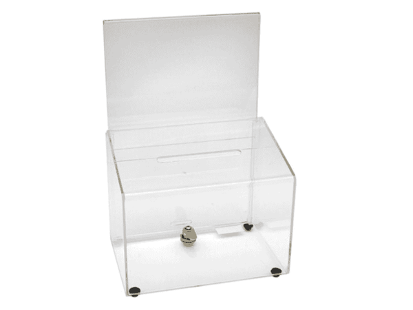 Acrylic entry boxes