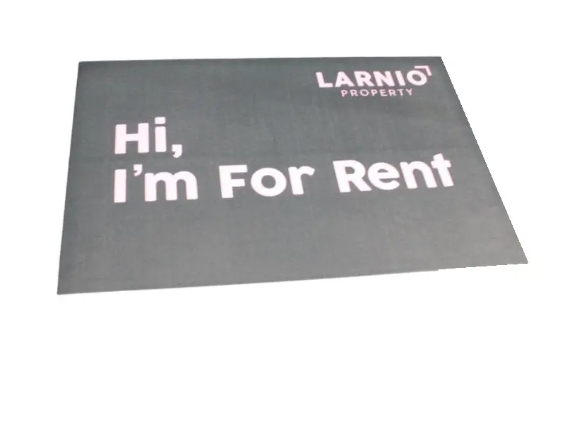 Printed Entrance Mat Real Estate