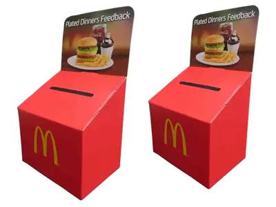 Cardboard Ballot Box