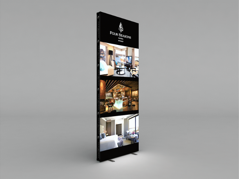 Double sided lightbox