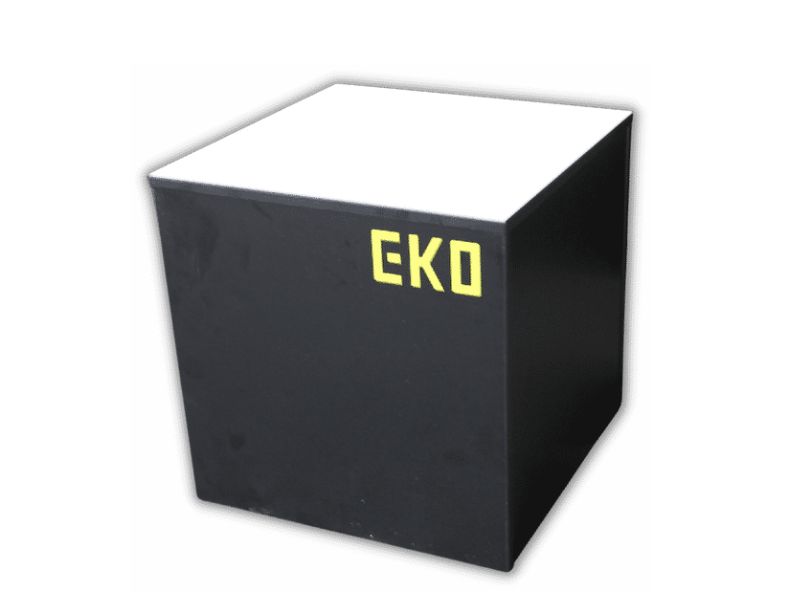 Graphics can be added to any plinth base