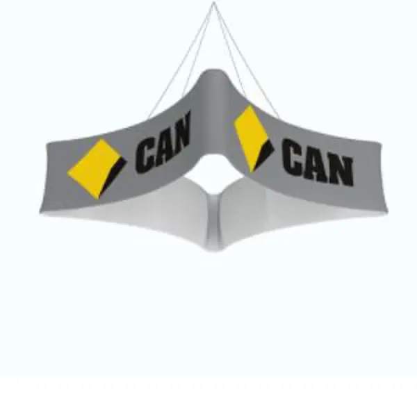 Square curved Sky Banner