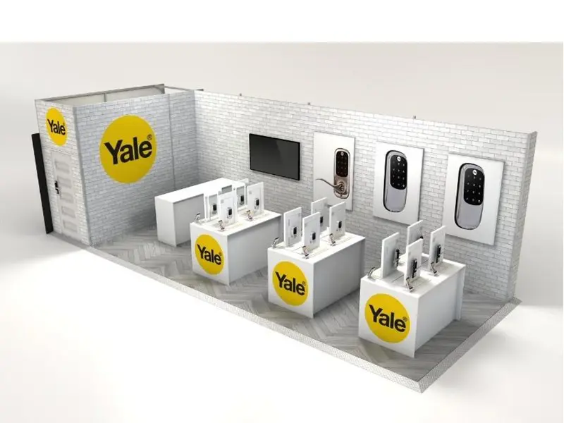 9m X 3m Exhibition Stand Yale