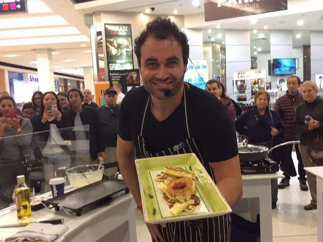 Shopping Mall Cooking Demo