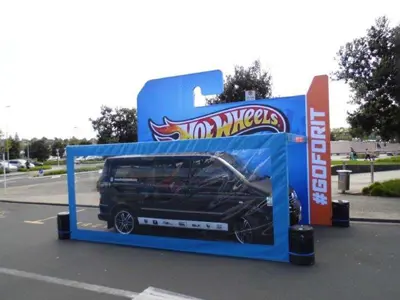 Giant Size Recreation of Kids Toy