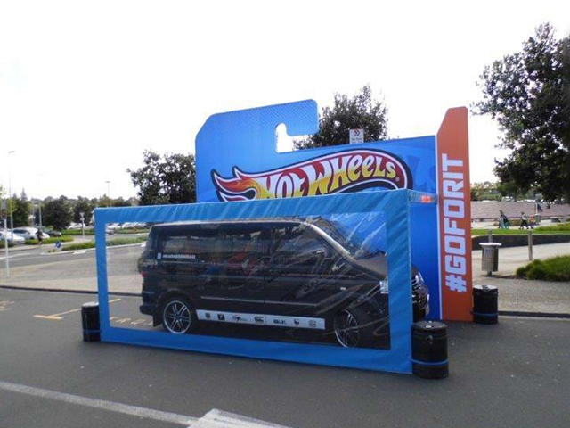 Giant Size Recreation of Kids Toy