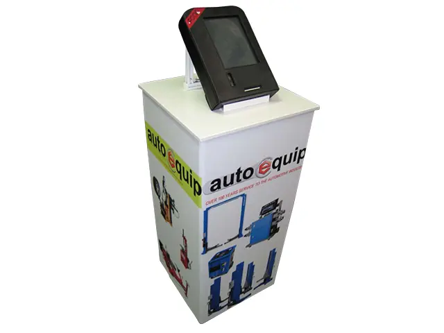Portable Plinth with iPad Stand