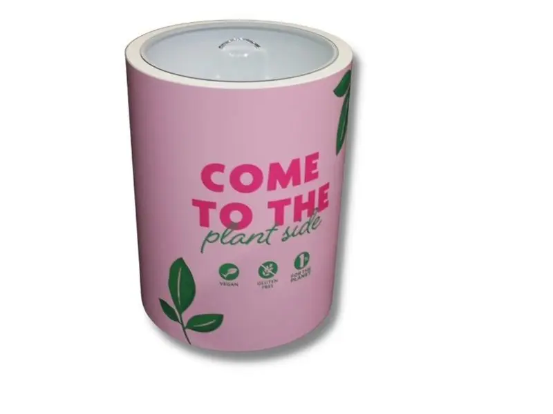 Large size wheeled sampling bin with lid