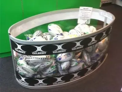 Oval Shaped Ball Bin