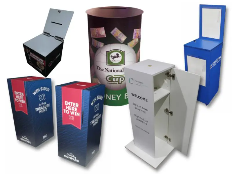 Custom built entry boxes