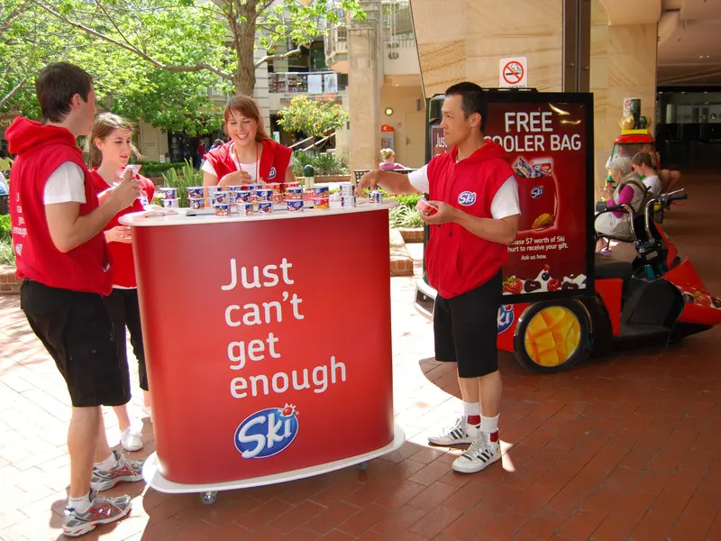 Sampling carts and trolleys