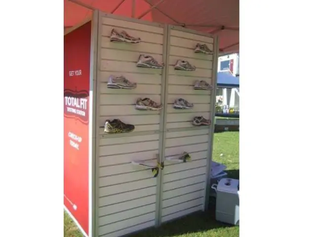 Portable Slat Wall