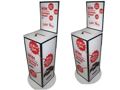 Competiton Entry Box for Cruise Ships