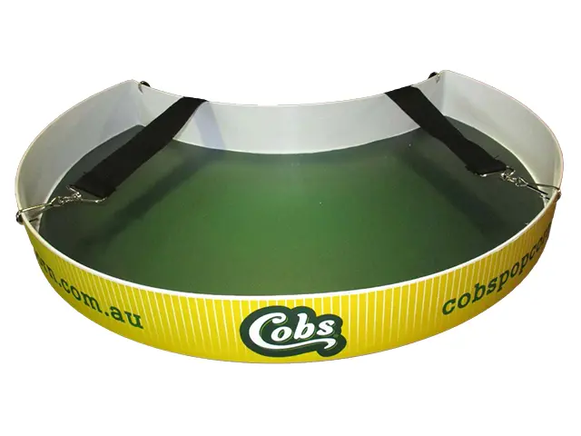 Sampling Tray with Straps