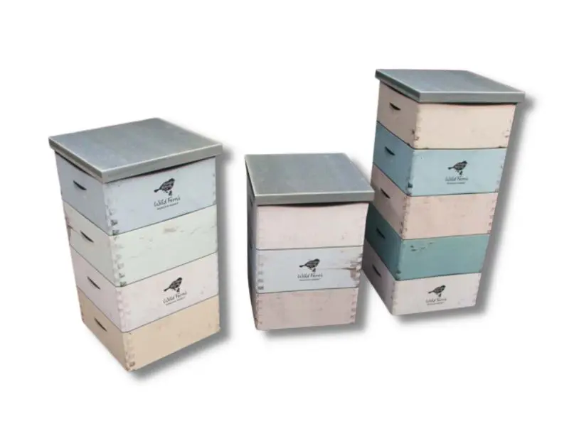 Printed Display Bins with Lid