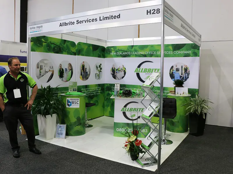 Superwall Portable Display walls to make an exhibition stand