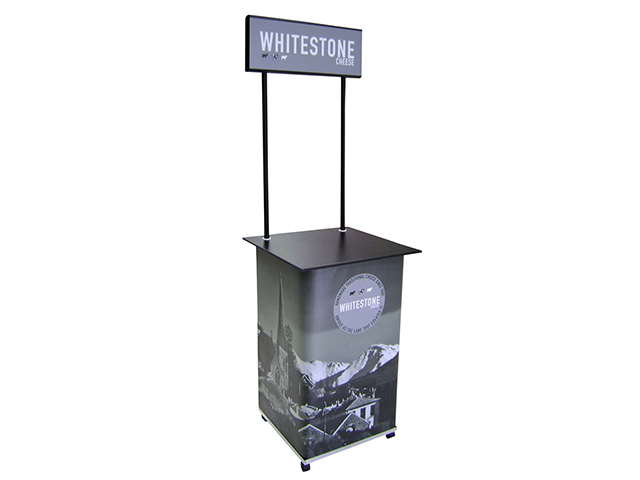 Sales Counter on Wheels