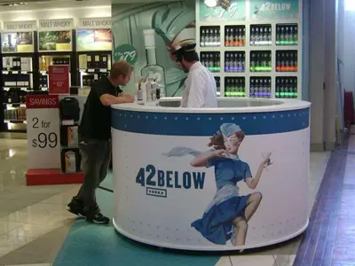 Experiential Advertising Bar